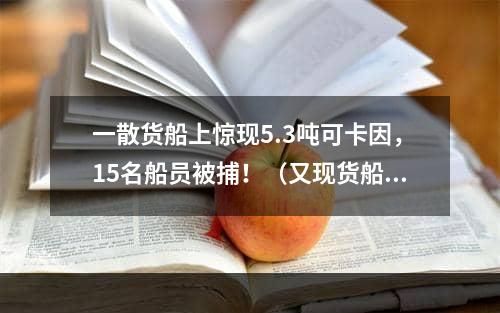 一散货船上惊现5.3吨可卡因，15名船员被捕！（又现货船运毒）