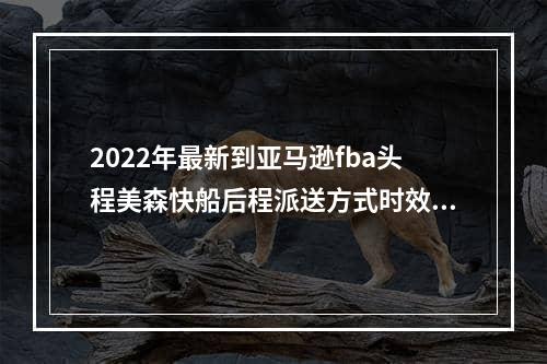 2022年最新到亚马逊fba头程美森快船后程派送方式时效怎么样呢？