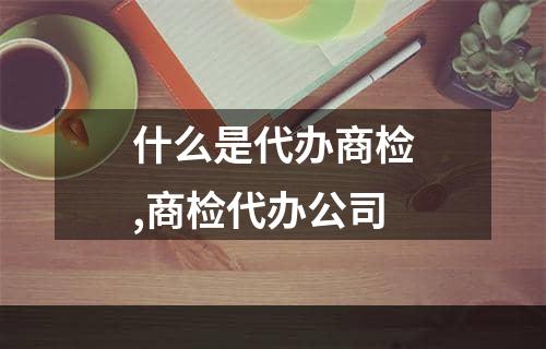 什么是代办商检,商检代办公司