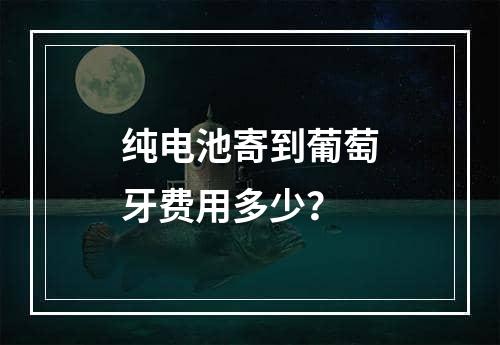 纯电池寄到葡萄牙费用多少？