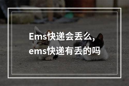 Ems快递会丢么,ems快递有丢的吗