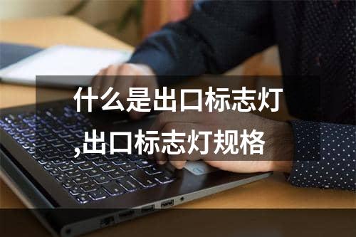 什么是出口标志灯,出口标志灯规格