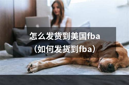 怎么发货到美国fba（如何发货到fba）