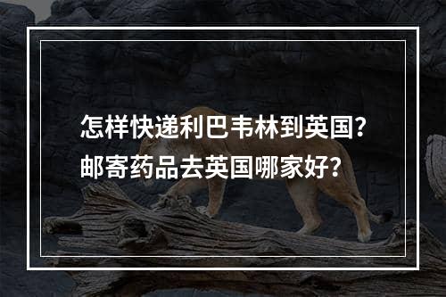 怎样快递利巴韦林到英国？邮寄药品去英国哪家好？