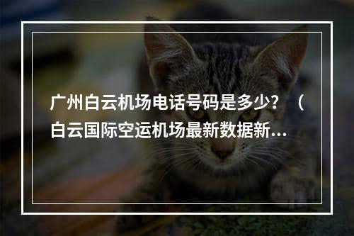 广州白云机场电话号码是多少？（白云国际空运机场最新数据新鲜出炉）