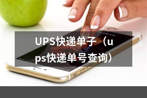 UPS快递单子（ups快递单号查询）