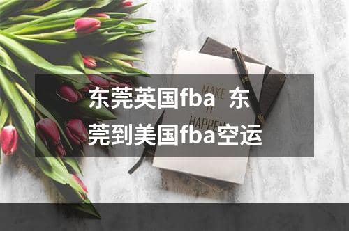 东莞英国fba  东莞到美国fba空运