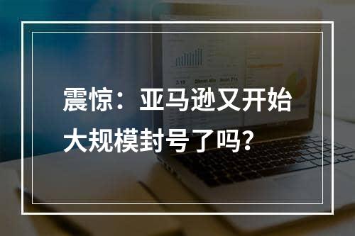 震惊：亚马逊又开始大规模封号了吗？