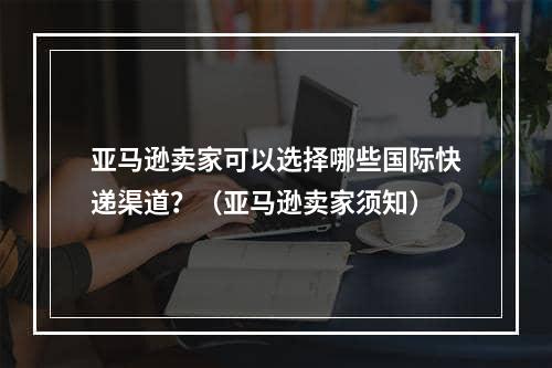 亚马逊卖家可以选择哪些国际快递渠道？（亚马逊卖家须知）