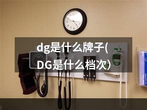 dg是什么牌子(DG是什么档次）