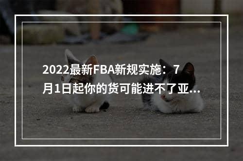 2022最新FBA新规实施：7月1日起你的货可能进不了亚马逊仓库了！门对门 3-5天递快递