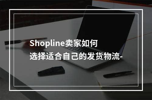 Shopline卖家如何选择适合自己的发货物流-