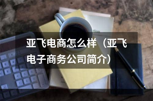 亚飞电商怎么样（亚飞电子商务公司简介）