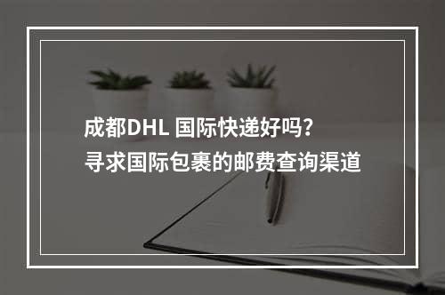 成都DHL 国际快递好吗？寻求国际包裹的邮费查询渠道