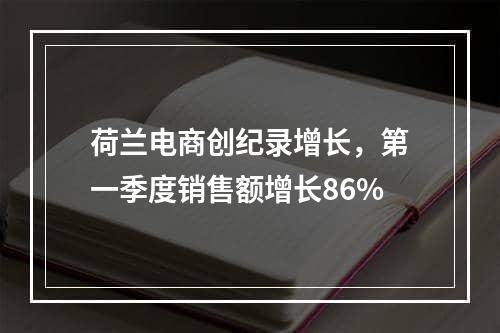 荷兰电商创纪录增长，第一季度销售额增长86%