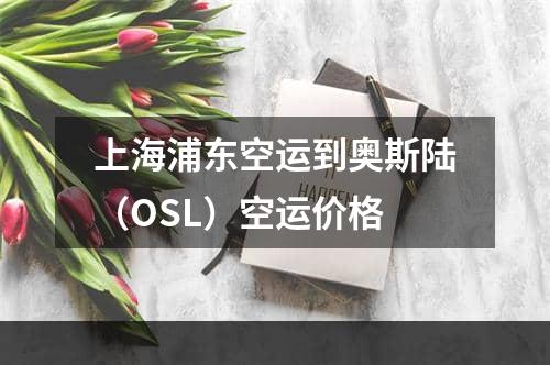 上海浦东空运到奥斯陆（OSL）空运价格