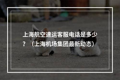 上海航空速运客服电话是多少？（上海机场集团最新动态）