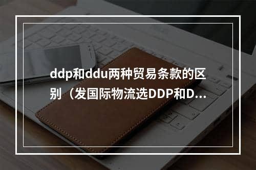 ddp和ddu两种贸易条款的区别（发国际物流选DDP和DDU哪个好）