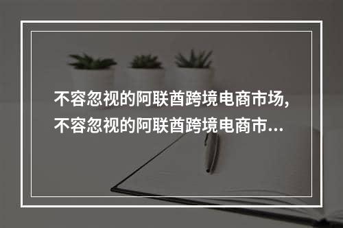 不容忽视的阿联酋跨境电商市场,不容忽视的阿联酋跨境电商市场