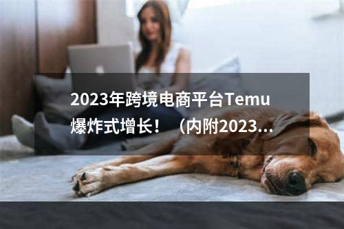 2023年跨境电商平台Temu爆炸式增长！（内附2023年英国热搜榜单）