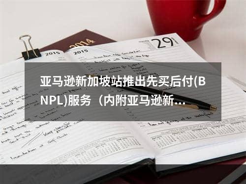 亚马逊新加坡站推出先买后付(BNPL)服务（内附亚马逊新加坡站网址）