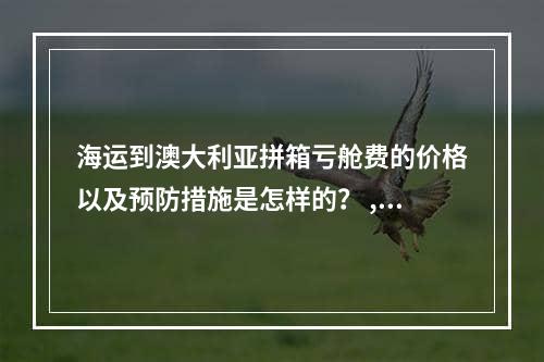 海运到澳大利亚拼箱亏舱费的价格以及预防措施是怎样的？ ,海运拼箱目的港费用