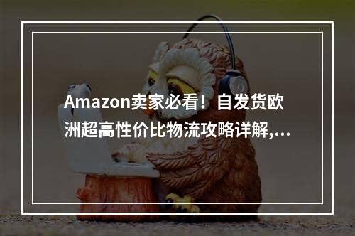 Amazon卖家必看！自发货欧洲超高性价比物流攻略详解,amazon后台怎样设置自发货