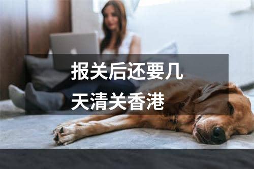 报关后还要几天清关香港