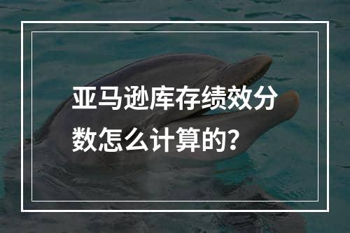 亚马逊库存绩效分数怎么计算的？