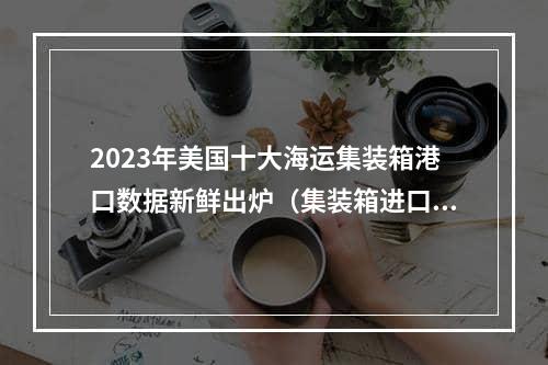 2023年美国十大海运集装箱港口数据新鲜出炉（集装箱进口量已同比下降20%）