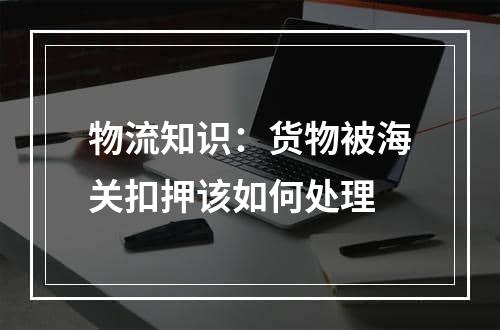 物流知识：货物被海关扣押该如何处理