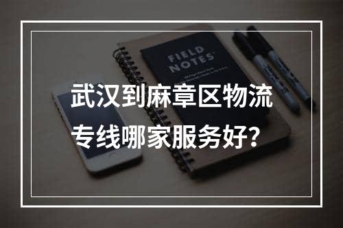 武汉到麻章区物流专线哪家服务好？