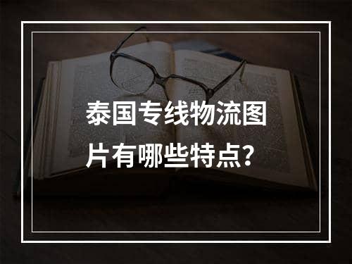 泰国专线物流图片有哪些特点？