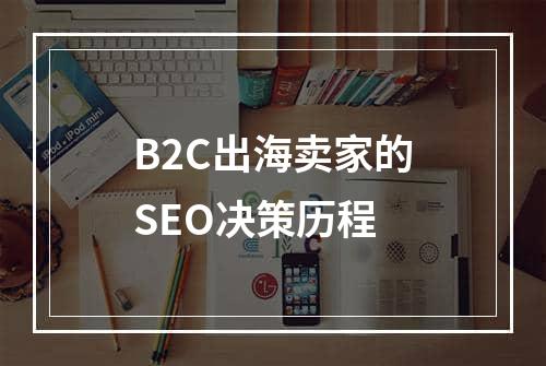 B2C出海卖家的SEO决策历程