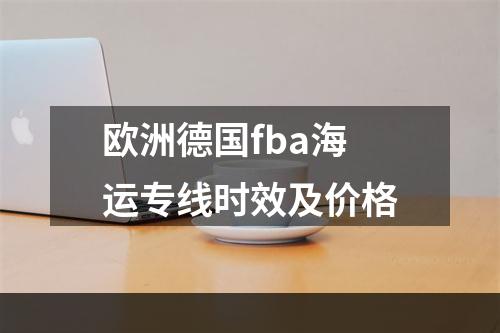 欧洲德国fba海运专线时效及价格