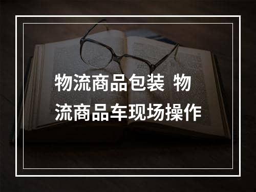 物流商品包装  物流商品车现场操作