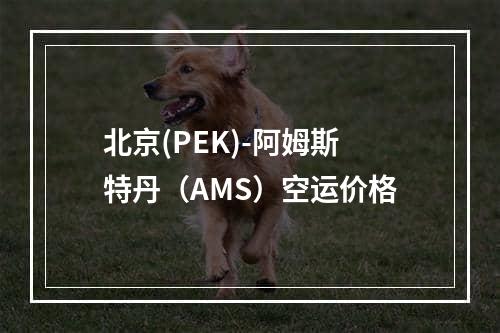 北京(PEK)-阿姆斯特丹（AMS）空运价格