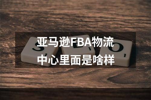 亚马逊FBA物流中心里面是啥样