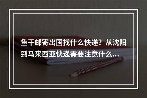 鱼干邮寄出国找什么快递？从沈阳到马来西亚快递需要注意什么？