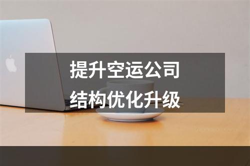 提升空运公司结构优化升级