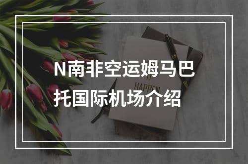 N南非空运姆马巴托国际机场介绍