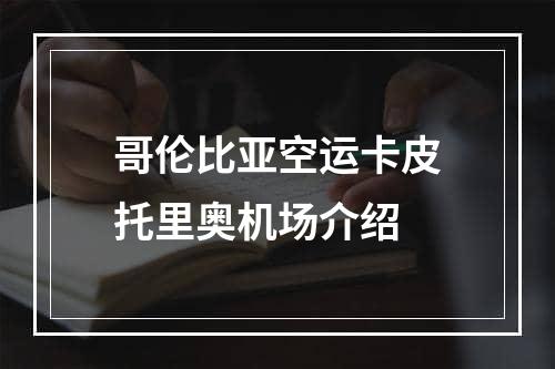 哥伦比亚空运卡皮托里奥机场介绍