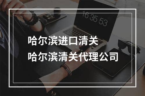 哈尔滨进口清关  哈尔滨清关代理公司