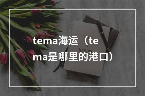 tema海运（tema是哪里的港口）