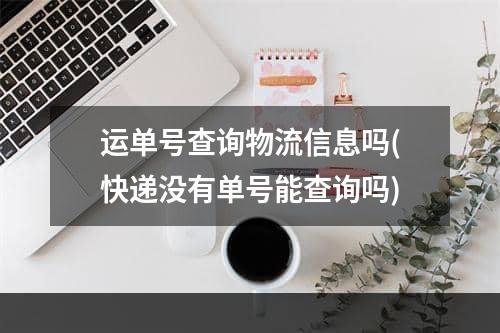 运单号查询物流信息吗(快递没有单号能查询吗)