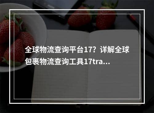 全球物流查询平台17？详解全球包裹物流查询工具17track