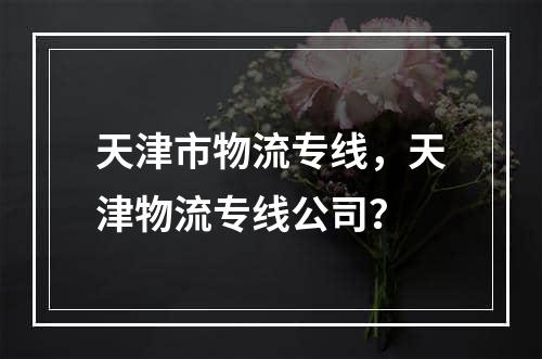 天津市物流专线，天津物流专线公司？